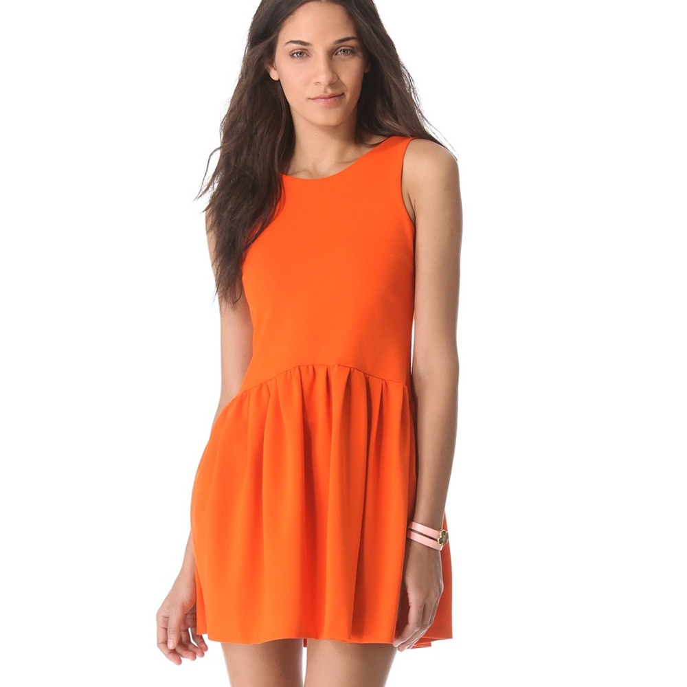 RED Valentino bow back dress